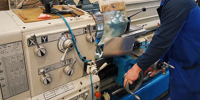 modificación sustancial en máquina industrial